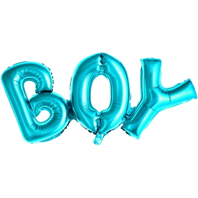 Folieballon 'Boy' - 67 CM