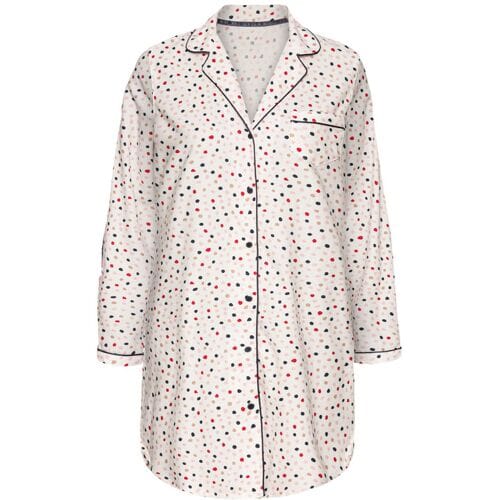 ESMARA Dames oversized shirt (Stippen, XS (32/34))