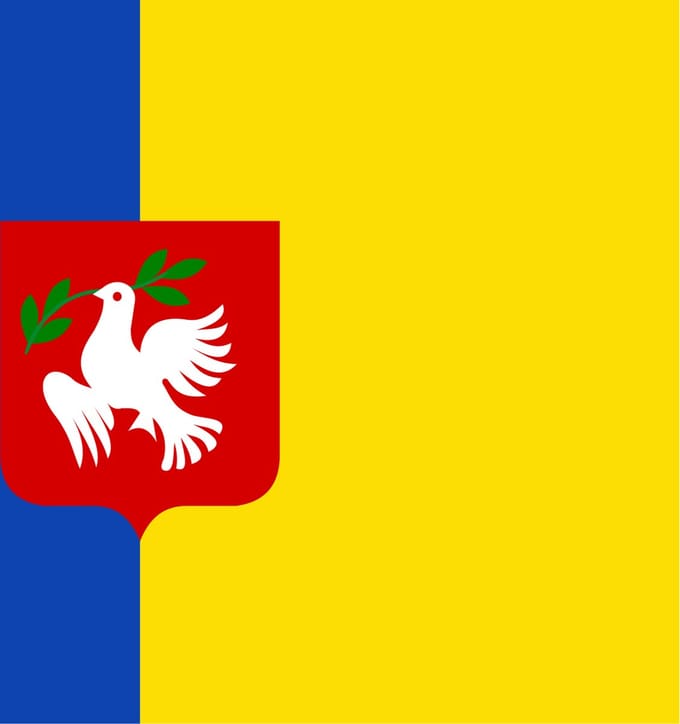 Vlag Dentergem 120x180cm