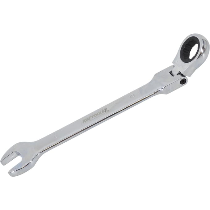 AWTools Ringsleutel met Ratel en Flexibele Kop 13mm