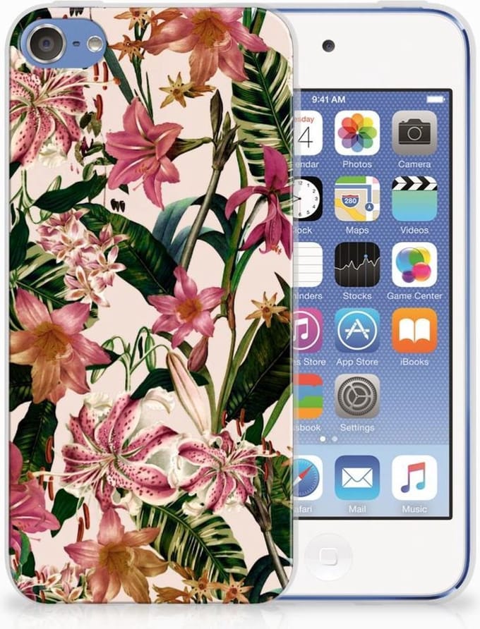 Apple iPod Touch 5 | 6 TPU Case Flowers