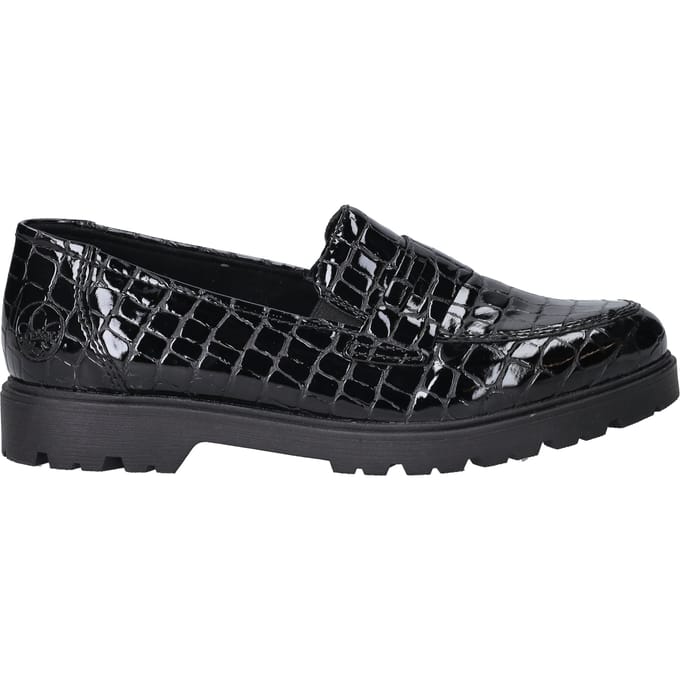 Rieker Instappers - Dames - Zwart - Maat:36