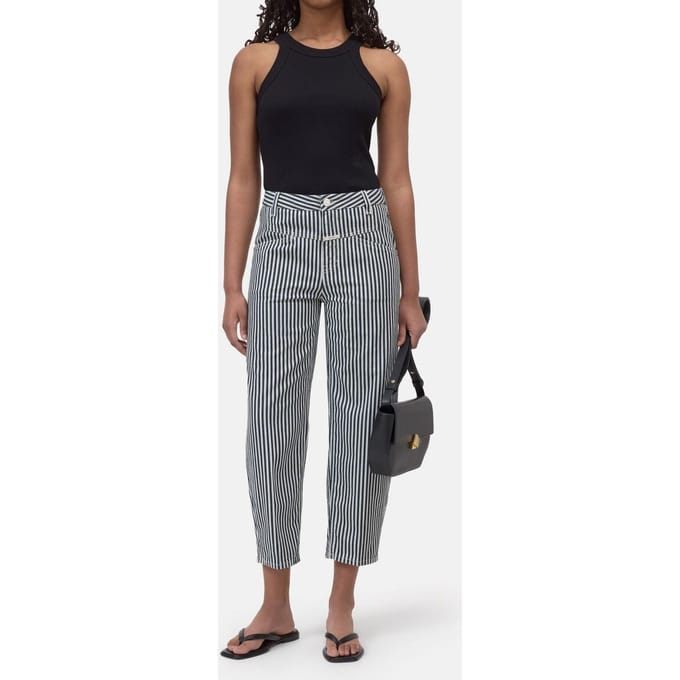Closed Stover-x Dark Blue Größe: W25L34 | Ausgestellte Hosen Outlet | Damen | Blau