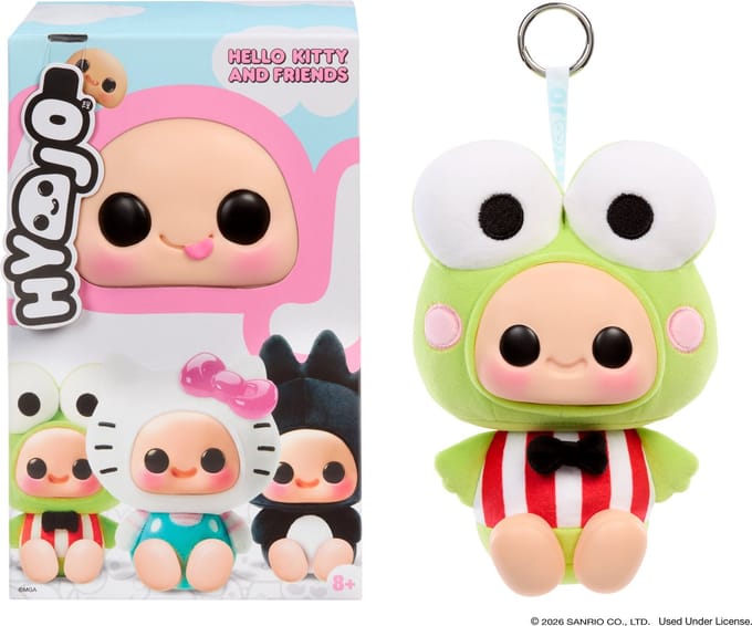 Hyojo Hello Kitty and Friends: Keroppi, Blind box met sleutelhanger - Vanaf 8 jaar