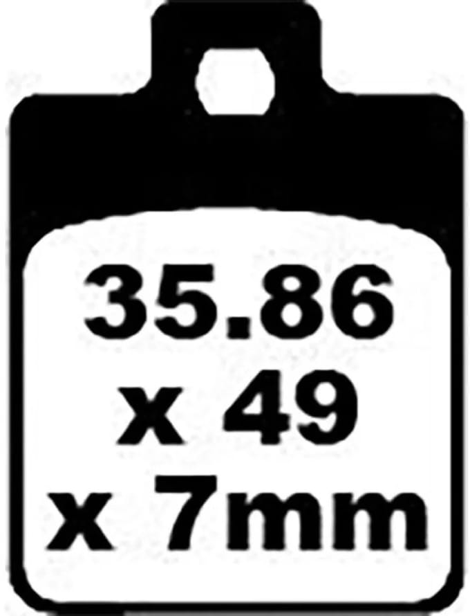 Ebc Sfa-hh Series Sfa260hh Gesinterde Remblokken Zwart