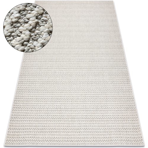 Kleden Rugsx Tapijt JERSEY 19236 grijs - structureel, lus 60x100 cm