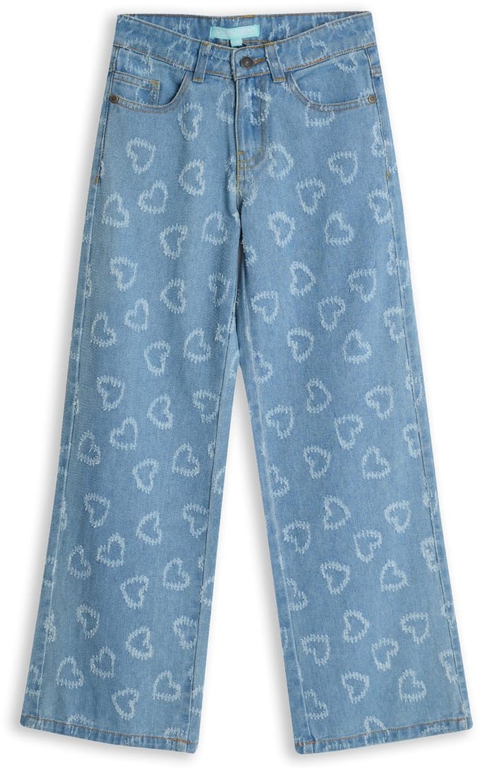 4PRESIDENT Broek Meisjes - Denim - Maat 98