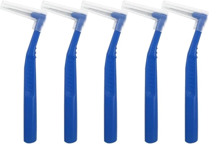 Interdentale borstels - Tandenstokers Mini borstels - Mondhygiëne - L-vorm ontwerp - 07 mm - null