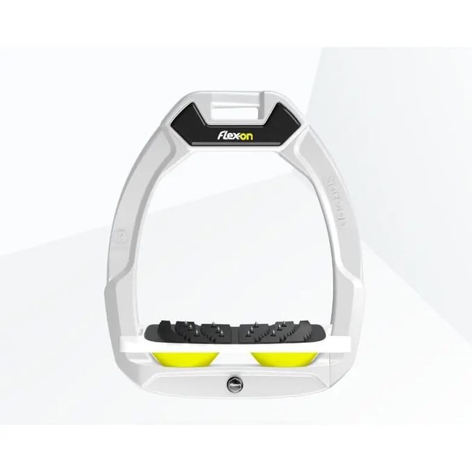 Veiligheidsstijgbeugels Ultra Grip Wit/Wit/Geel Flex-On Safe-On