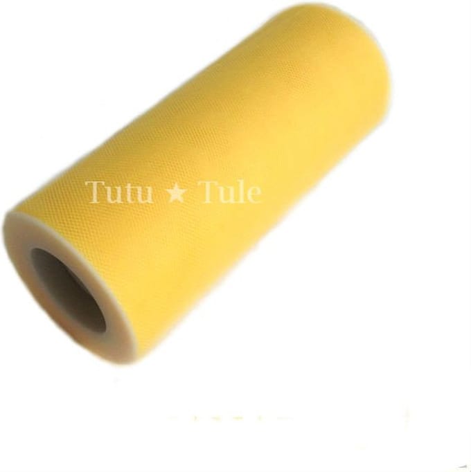 Gele tule