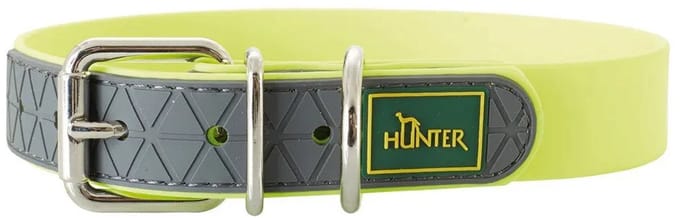 Dog collar Hunter Convenience Yellow (28-36 cm)