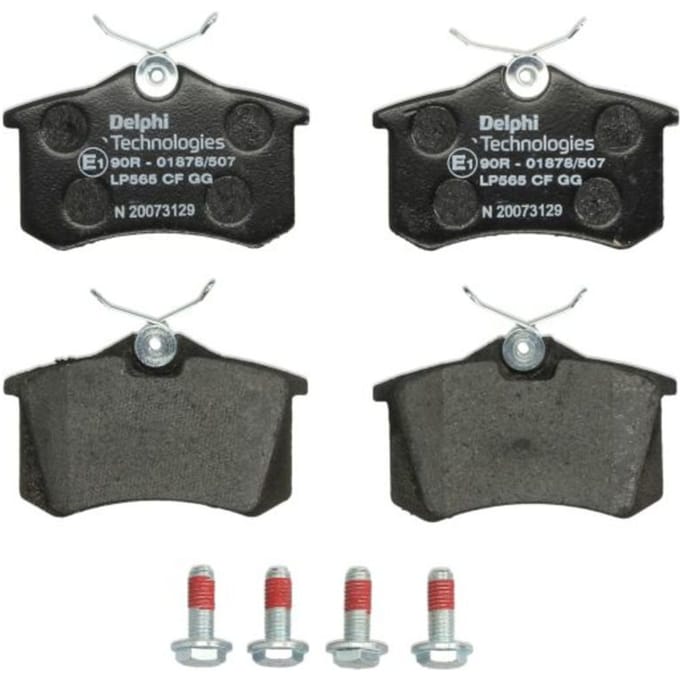 Remblokset DELPHI LP565, achter