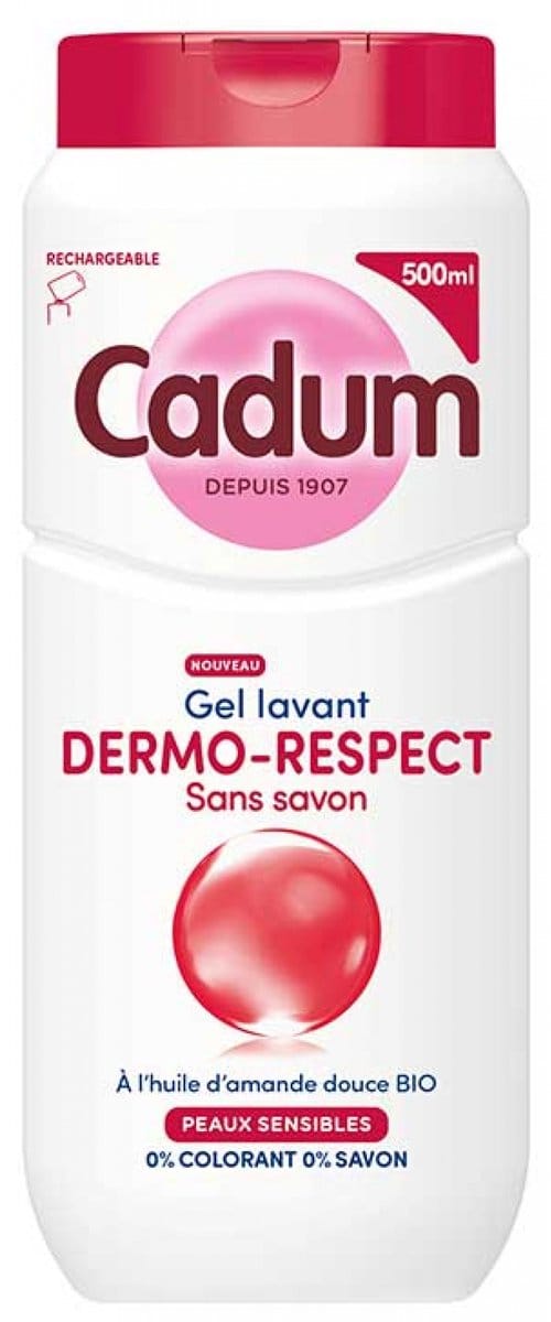 Cadum Zeepvrije Wasgel Dermo-Respect 500 ml