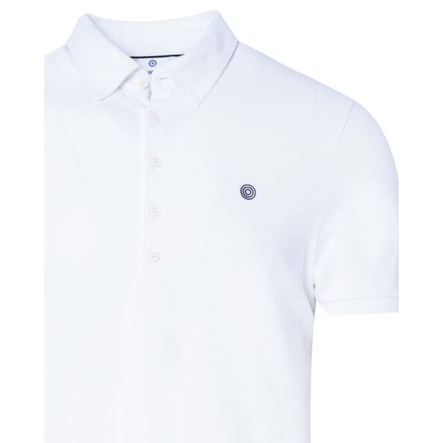 Blue Industry Polo met korte mouwen