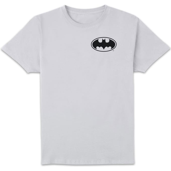 DC Batman Pocket Logo Men's T-Shirt - White - XL