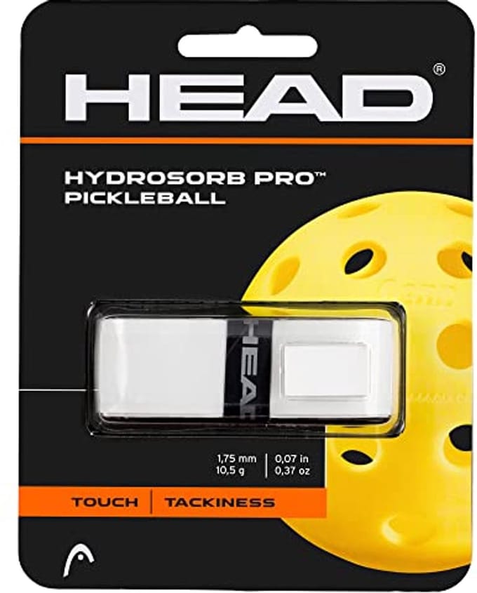 Pickleball Vervang Grip - HydroSorb Pro Zwart