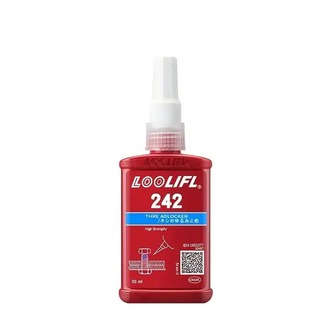 DW4Trading Industriële Schroefdraad Lijm 50 ml nr 242- Welding Glue Adhesive - Grote Flacon Schroefdraadborging