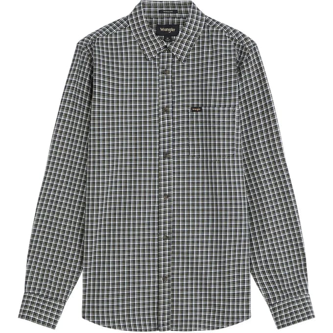 Jeanshemd met lange mouwen Wrangler