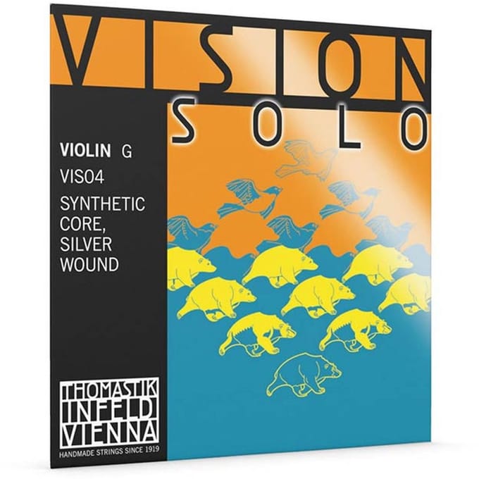 Thomastik Infeld VIS-04 violin string G-4 4/4, synthetic core, silver wound