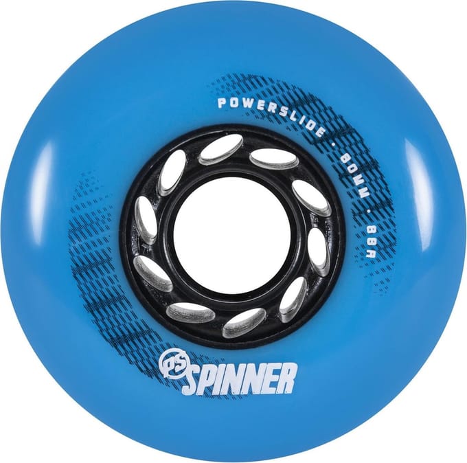 Powerslide Spinner Wiel 4 Eenheden Blauw 80 mm