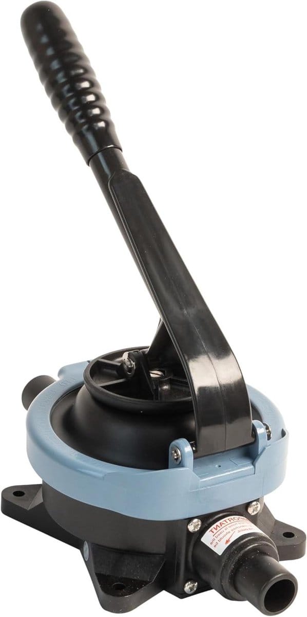 Handmatige Lenspomp - Bilgepomp - Bootonderhoud - Compact Ontwerp - 14.5 GPM - Marineblauw