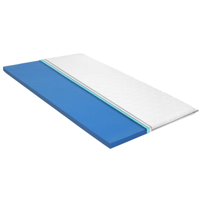 vidaXL - Topmatras - 6 - cm - visco-traagschuim - 80x200 - cm