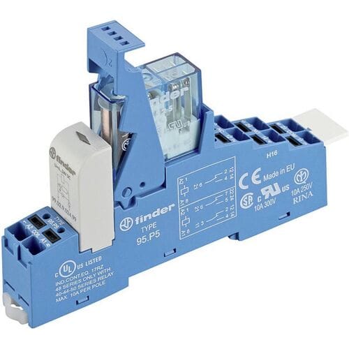 Finder 48.P6.7.024.4050 Koppelrelais 24 V/DC 16 A 1x wisselcontact 1 stuk(s)