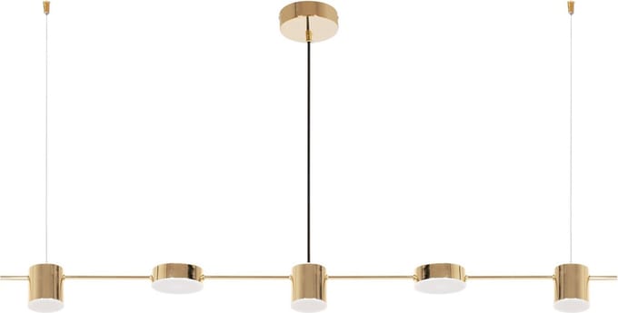 Toolight App929-5Cp Hanglamp Goud 115X10X7,5Cm