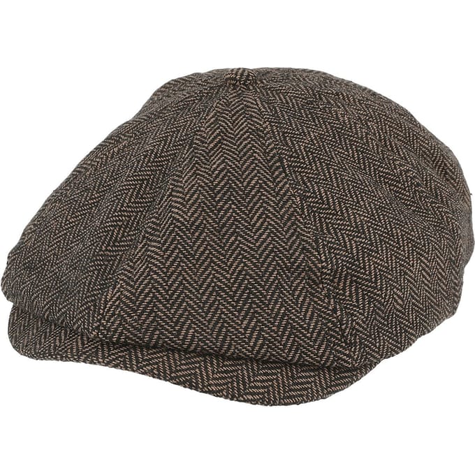 Brixton Beanie - Brood Snap Cap - bruin