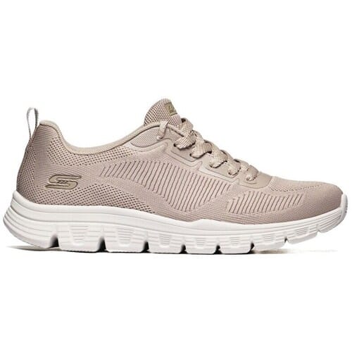 Skechers BOBS Sport B Lite dames sneakers beige - Maat 36 - Extra comfort - Memory Foam