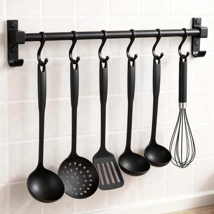 CLVP® Keukenrek Hangend - Wandrek - Organizer