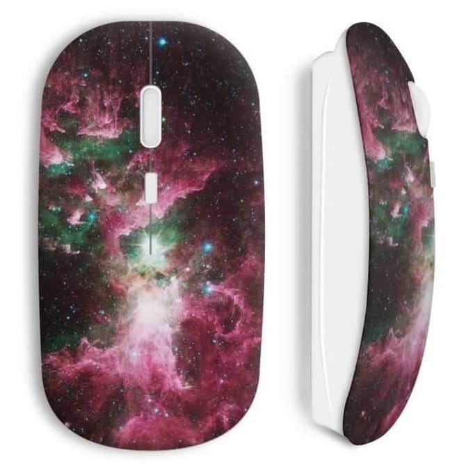 Souris sans fil Red galaxy