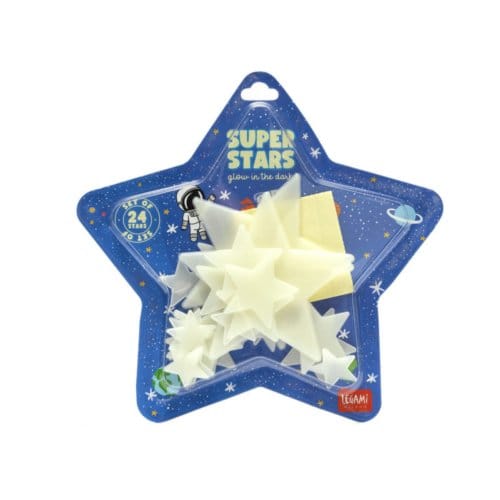 Legami zelfklevende glow in the dark sterren