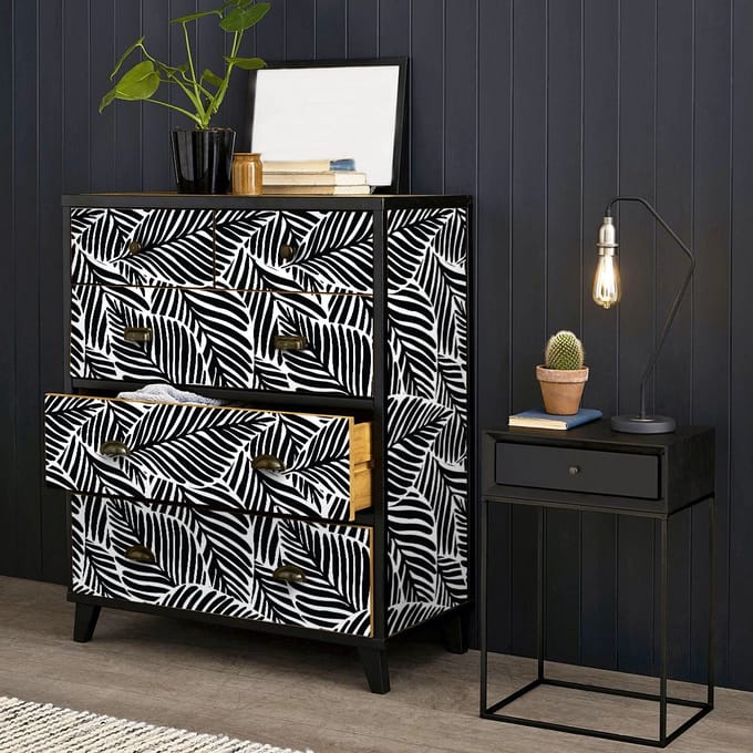 Tropische meubelsticker Radwa 60 x 90 cm