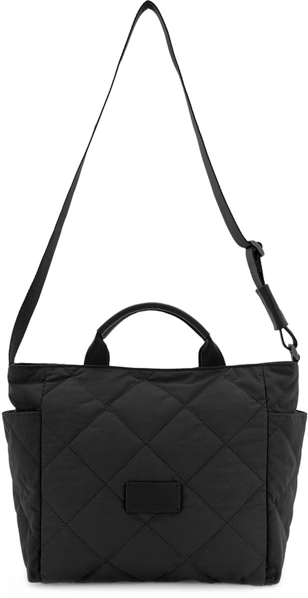 SEIDENFELT MANUFAKTUR handtas schoudertas Hetta Handbag Black zwart
