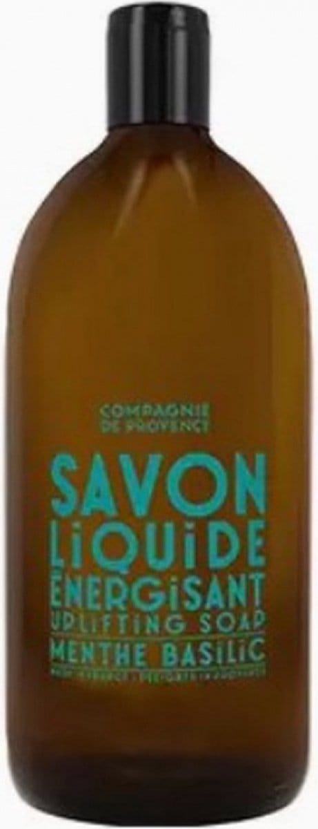 Compagnie de Provence Refill Menthe Basilic Savon Liquide Energisant 1 L