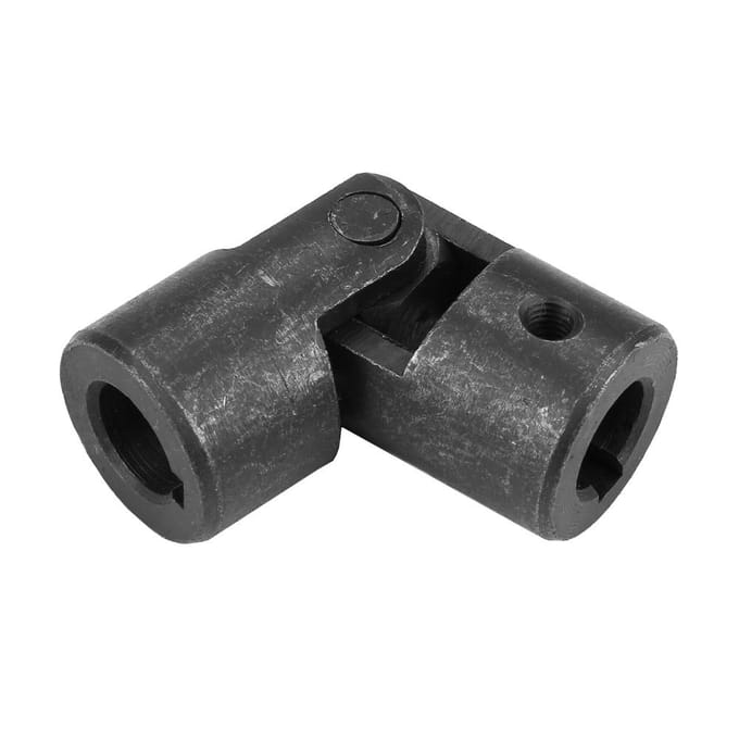 Motoras Koppelstuk Universele Kardan Koppelstuk U-gewricht Koppelstuk Binnendiameter 14mm Buitendiameter 28mm black
