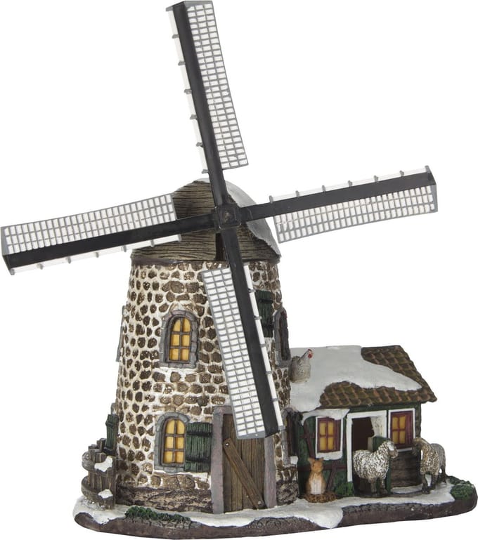 Luville - Farm mill adapter included - Kersthuisjes & Kerstdorpen