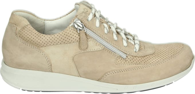 Durea - 6260 E GO - Lage sneakersDames sneakers - Kleur: Taupe - Maat: 38