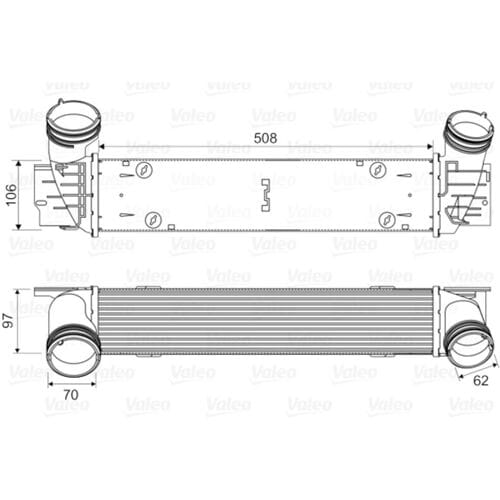 Intercooler VALEO 818594