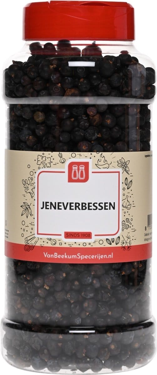 Van Beekum Specerijen - Jeneverbessen - Strooibus 300 Gram