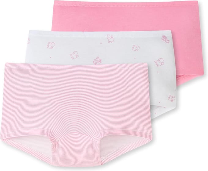 Schiesser 3 PACK Shorts 95/5 Mulitpacks Meisjes Onderbroek