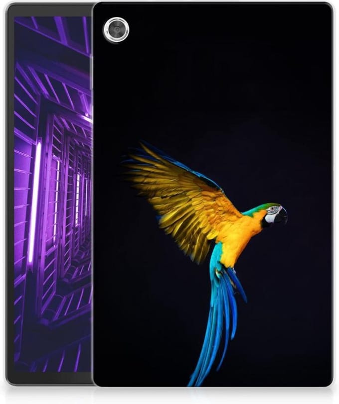 Lenovo Tab M10 Plus Back Case Papegaai