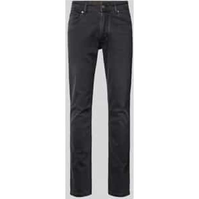 regular fit jeans met merkdetail