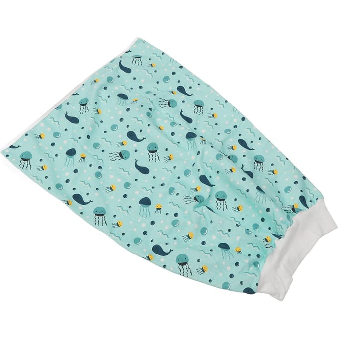 Incontinentiebedmat voor volwassenen, wasbaar, herbruikbaar, katoenen incontinentiebedkussen XL white