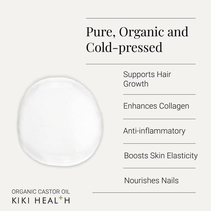 KIKI Health Organic Castor Oil 250ml