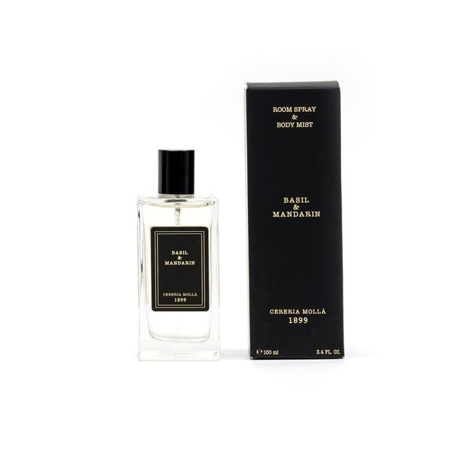 Geurspray (100 ml) Basilicum & Mandarijn Cereria Molla