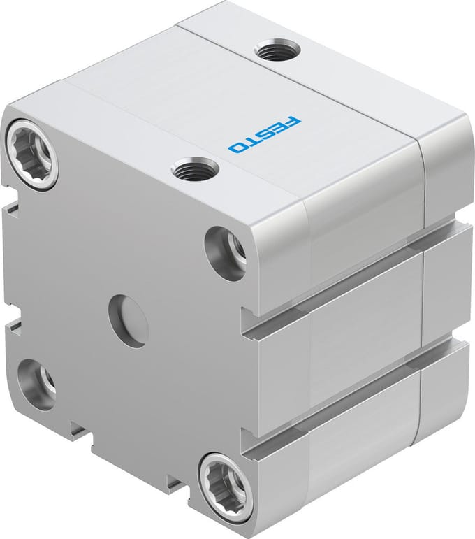 Festo Compacte Cilinder 63mm Boring 15mm Slag ISO 21287 Dubbelwerkend - 572701 - P2BSG