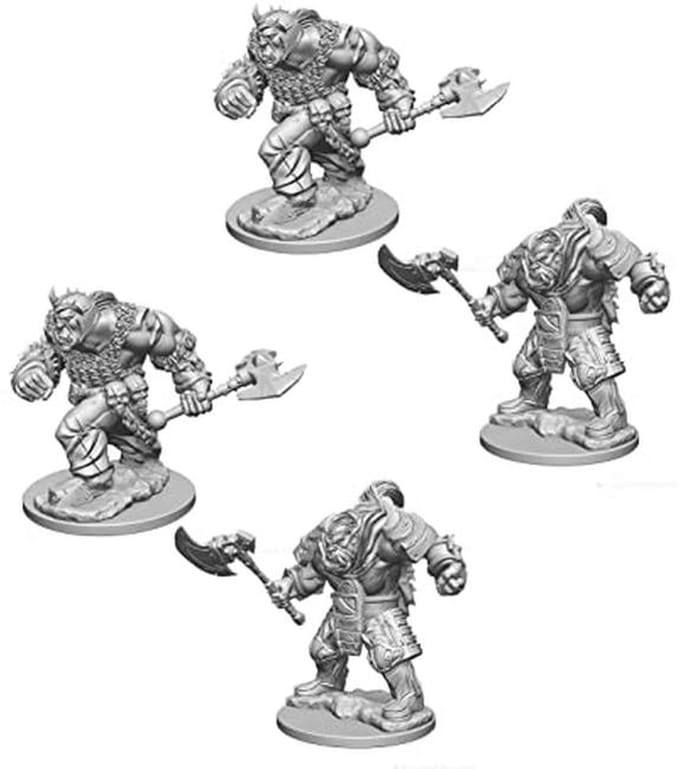 Ongeverfde Miniaturen Bundel - Orcs W1 x2 voor Dungeons & Dragons