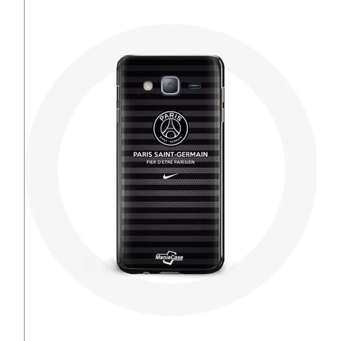 Coque de protection - PSG - Samsung Galaxy A3 - Noir - Souple - Sportif